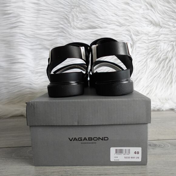 Vagabond Shoemakers Erin Strap Sandal Black Size 40 - Picture 11 of 16